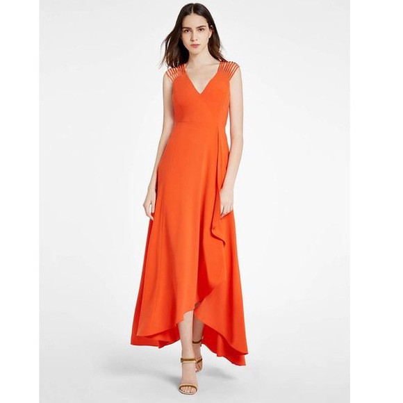 Halston Heritage Dresses & Skirts - NWT Hallstrom Heritage Asymmetrical Hem Gown